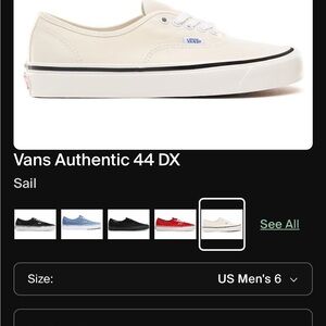 Vans Authentic Cream Sneakers